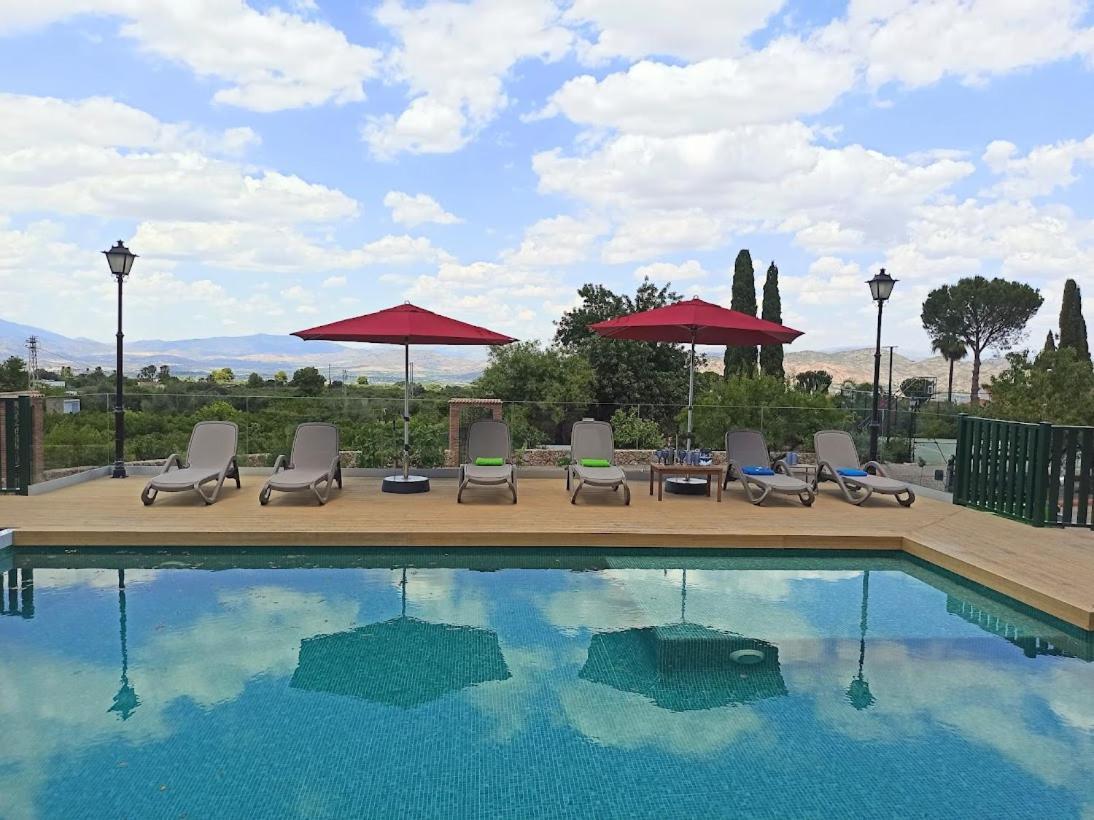 Luxe Hacienda La Campina Met Verwarmd Zwembad En Tennisbaan. Alhaurín el Grande Extérieur photo